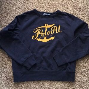 Polo Ralph Lauren Embroidered Anchor Crew Neck